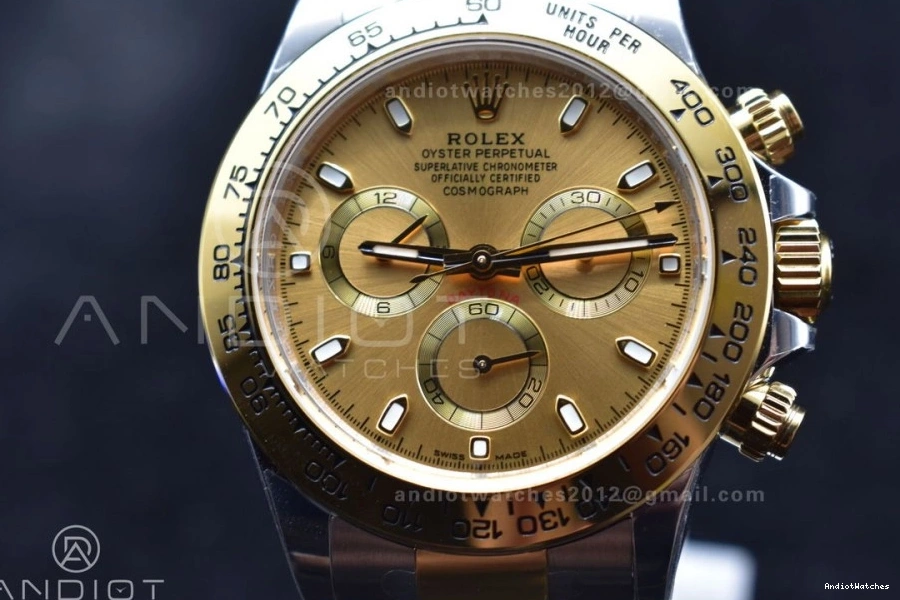 Case OnTrend Dial SS BTF 116503 736 Best and Bracelet Daytona 904L YG Edition SA 1:1 1226